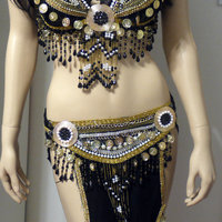 Umbreon Bra Costume Cosplay Dance Rave Bra Halloween Burlesque Show Girl - Thumbnail 2