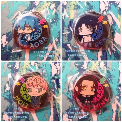 Dramatical murder - can keychain keyholder 2 - aoba / noiz / clear / ren / mink / koujaku / mizuki / sei - 