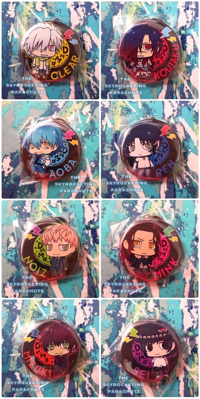 DRAMAtical Murder - Can Keychain Keyholder 2 - Aoba / Noiz / Clear / Ren / Mink / Koujaku / Mizuki / Sei - 
