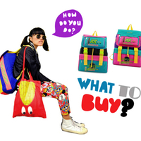 RARE 80's HARAJUKU BACKPACK (PINK ) - Thumbnail 3