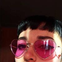 Harajuku Heart Shaped Sunglasses Free Shipping - Thumbnail 4