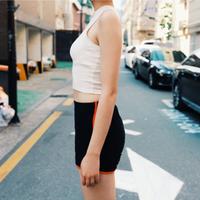 Free Shipping Heart Cut Out Summer Cropped Tank Top - Thumbnail 2