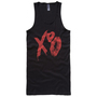 XO Lipstick White & Black - Ribbed Tank - Thumbnail 1