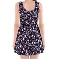 Charcoal Cat Lady Skater Dress - Thumbnail 2