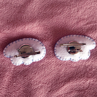 Cute Plush Wing 2-Way Clip - Thumbnail 3