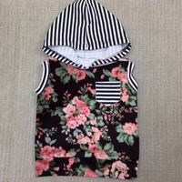 Mixed print hooded tank set - Thumbnail 2