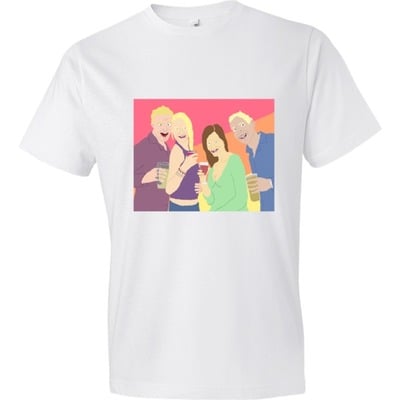 'party friends' t-shirt