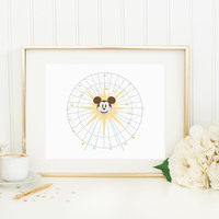 Fun Wheel Print - Thumbnail 1