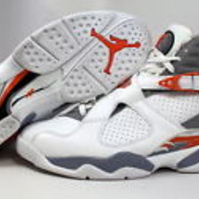 Jordan retro 8 white & orange 2007