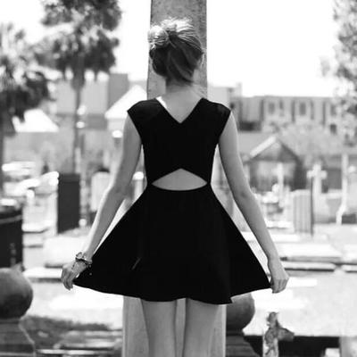 Retro sweet slim cross dress - Thumbnail 5