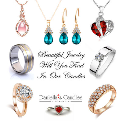 Honeysuckle jasmine surprise jewelry candle by daniella's candles