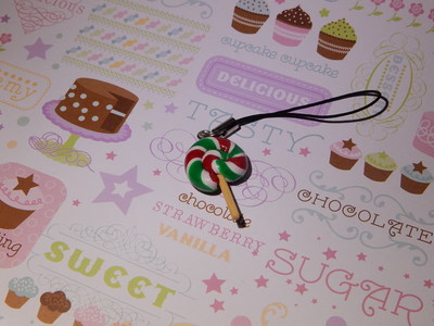 Red and Green Lollipop