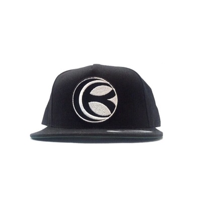 "cb" patch snap back: black