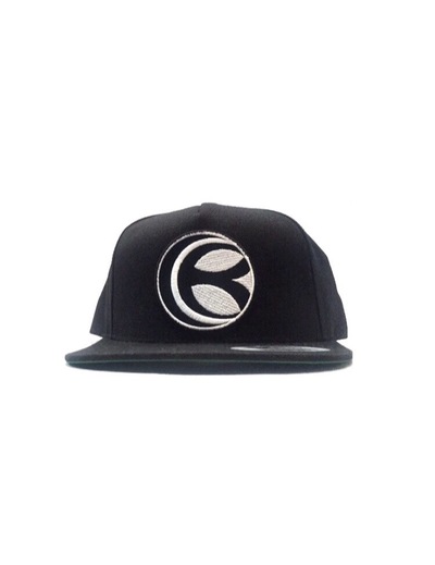 "CB" Patch Snap Back: Black