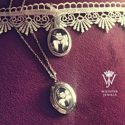 Bouquet locket + pendant