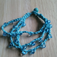 Beaded crochet bracelet - Thumbnail 3