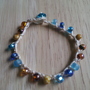 Beaded crochet bracelet-4
