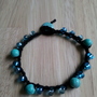 Beaded crochet bracelet-1