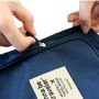 Navy Blue Color Multiple Use Convenient Travel Use Shoe Pouch - Thumbnail 3