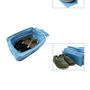 LIGHT BLUE COLOR Multiple Use SHOE BAG Travel Use Shoe Pouch Convenient Easy Use - Thumbnail 3