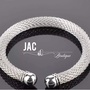Mesh Cuff Bracelets - Silver-1
