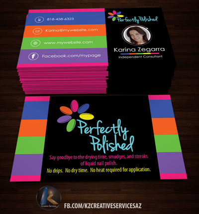 Perfectly Polished Business cards - Style 2