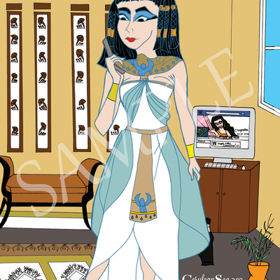 Cleopatra on facebook 