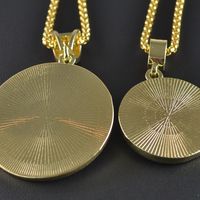 Jesus Piece Medallion and Stainless Steel Pendant With Chain Set  - Thumbnail 2