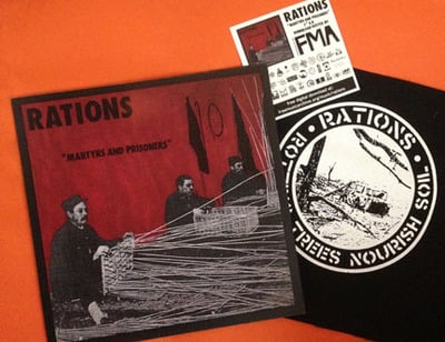 Rations "martyrs and prisoners" 7" 
