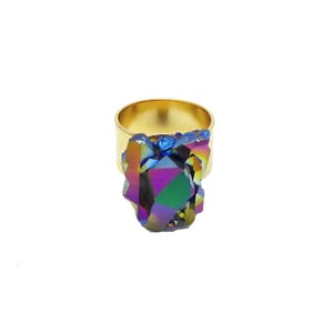 Azusa Rainbow Quartz Crystal Ring - Thumbnail 3