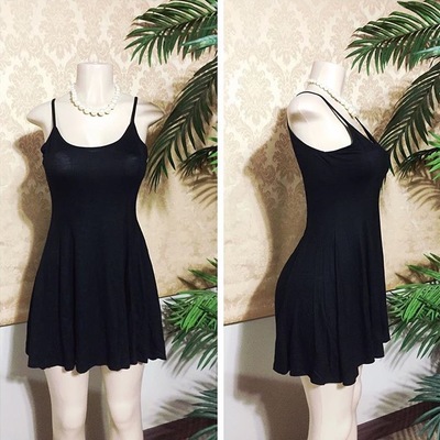 Baby doll dress (black)