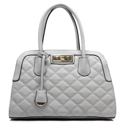  quilted dome satchel