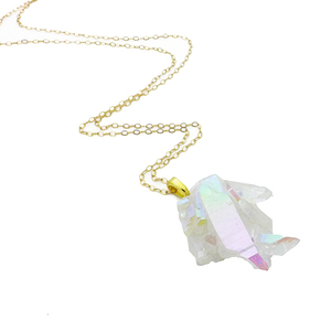 Angel Aura Crystal Necklace - Thumbnail 1