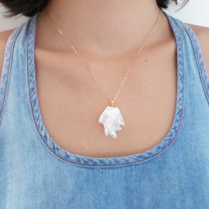 Angel Aura Crystal Necklace - Thumbnail 2