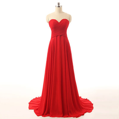 Amazing Mermaid lace backless long chiffon bridesmaid dresses,red bridesmaid dress