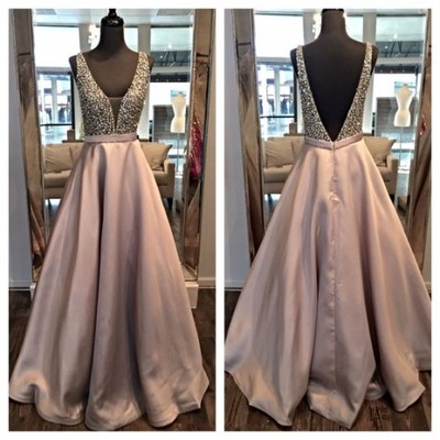 Beading prom dress, charming prom dress, puffy prom dress, cheap prom dresses on sale, 2016 prom dress, bd15863