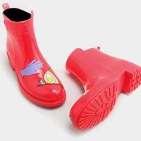 Harajuku Hand Painted Star Waterproof Martin Rain Boots - Thumbnail 3