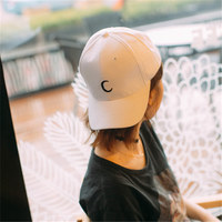 Harajuku moon embroidered baseball cap - Thumbnail 3