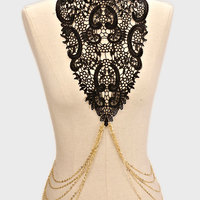 Nafisa Lace Body Chain - Thumbnail 1