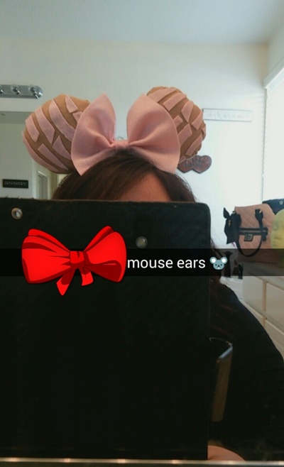 Pan dulce mouse ears 
