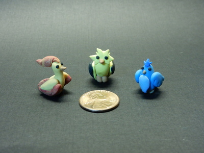 Mini Pokemon #144,145,146
