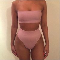 Solid color bikini   4301 - Thumbnail 3