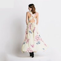 Floral Maxi Dress - Thumbnail 3