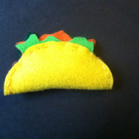 'The Taco' custom catnip toy! - Thumbnail 1