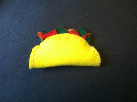 'The Taco' custom catnip toy!