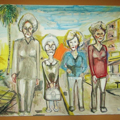 Golden girls fan art