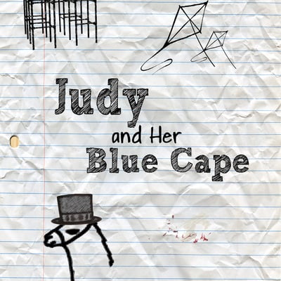 Judy and her blue cape