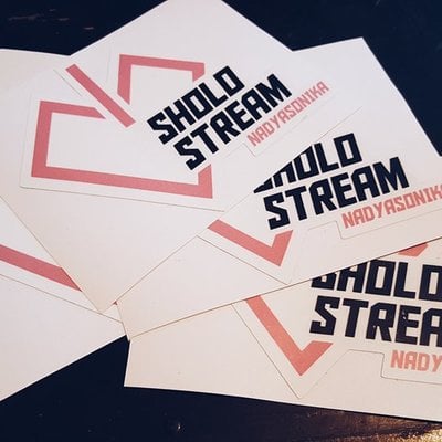 Sholostream sticker