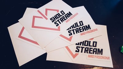 Sholostream sticker