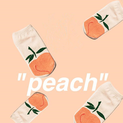 PEACH SOCKS